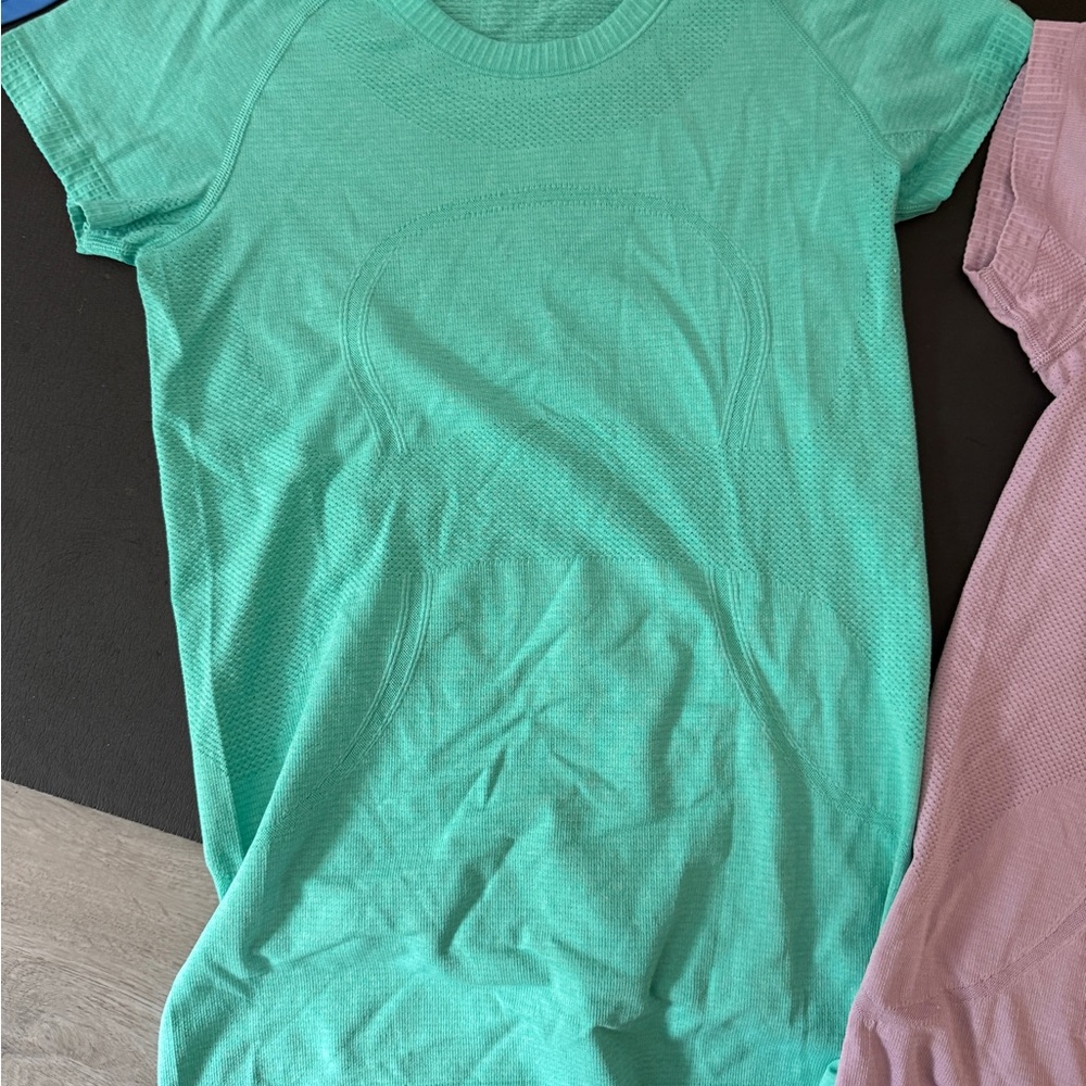 Two lululemon work out shirts